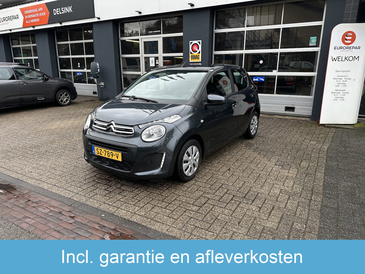 Citroën C1 - 1.0 VTi Feel All-in Prijs Airco/Centrale vergrendeling/Bluetooth Eurorepar - AutoWereld.nl