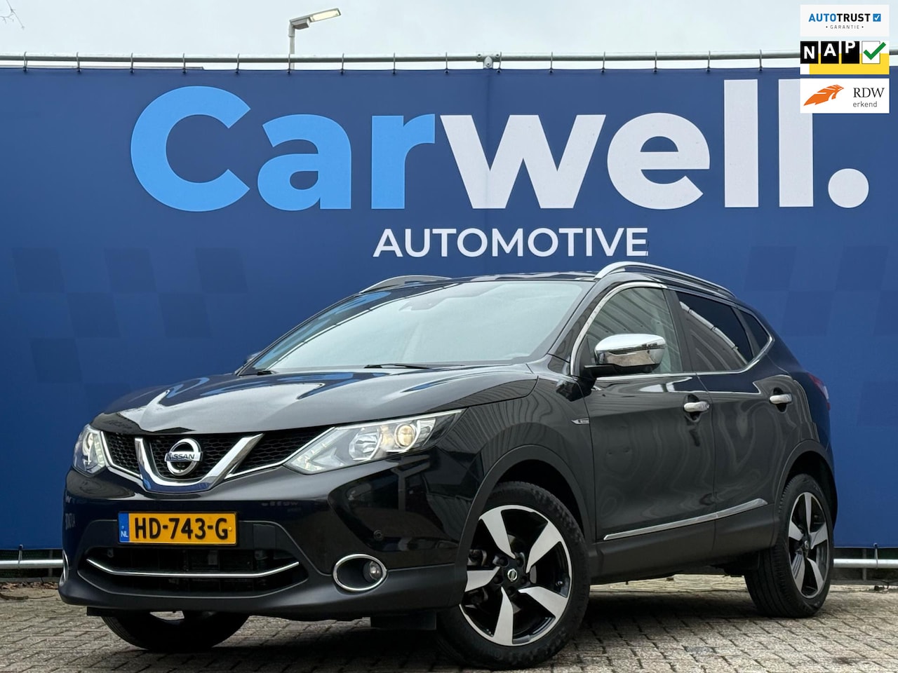 Nissan Qashqai - 1.2 Connect Edition 1e Eigenaar,Climate,Navi,Camera,Pano,Cruise,PDC,N.A.P!10-10-2026! - AutoWereld.nl