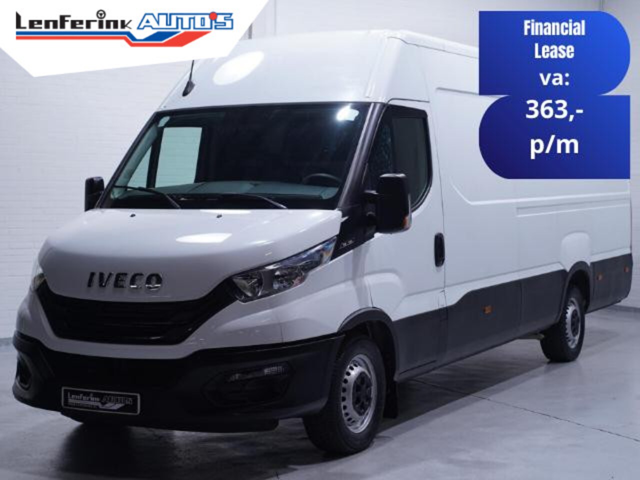 Iveco Daily - 35S16 160 pk L4H2 XXL Airco ECC, Laadruimte Pakket, DAB+. PDC achter, 3-Zits - AutoWereld.nl