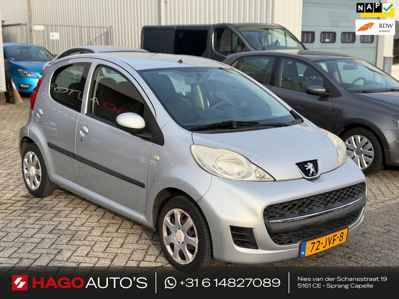 Peugeot 107 - 1.0-12V Sublime CARPLAY/AIRCO/TOERENTELLER/ELEK-PAKKET/5-DEURS/APK/NAP - AutoWereld.nl
