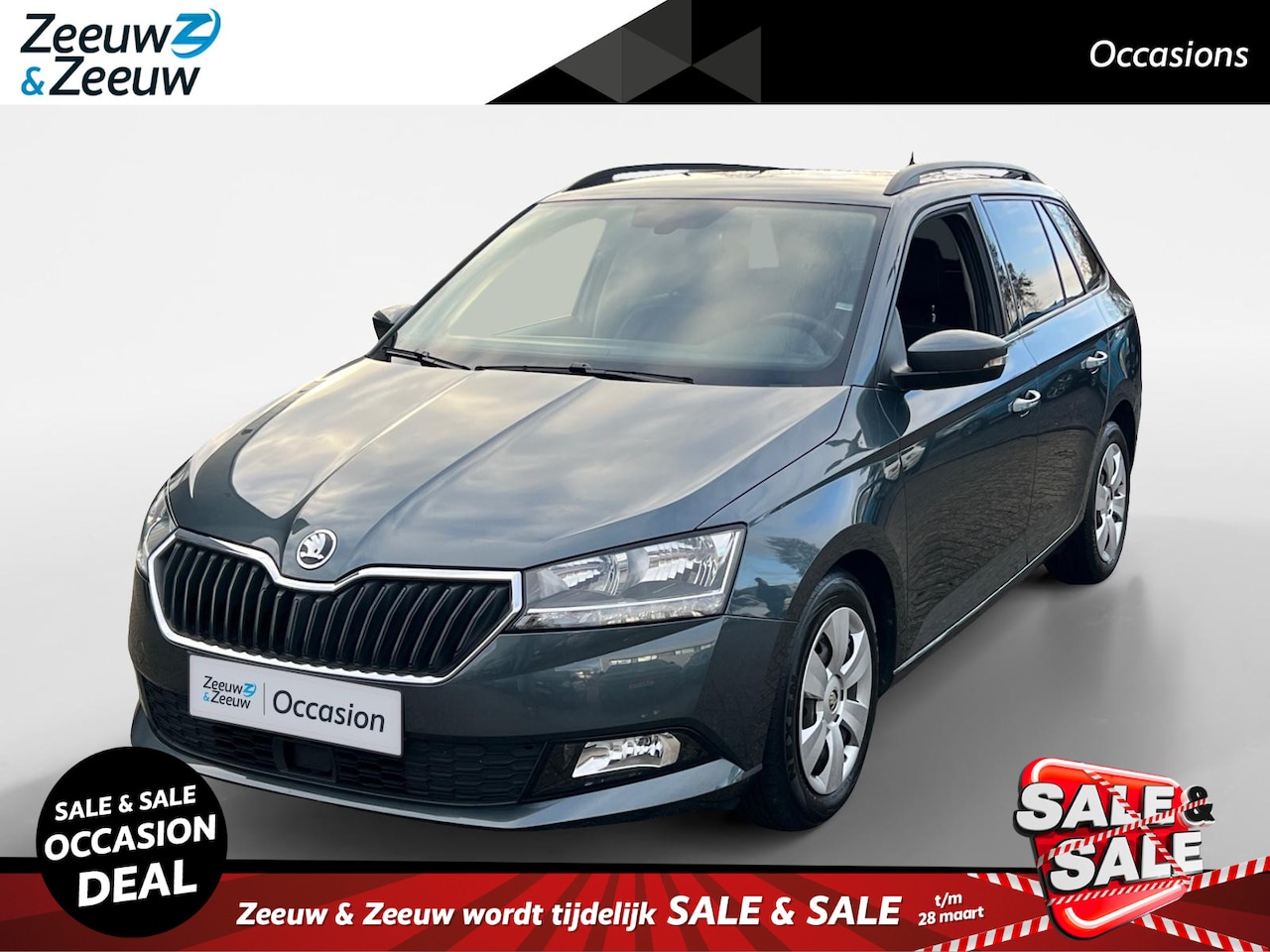 Skoda Fabia Combi - 1.0 TSI Ambition Automaat . - AutoWereld.nl
