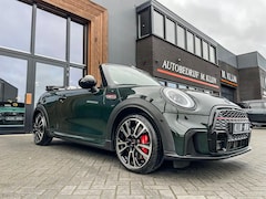 MINI Cabrio - 2.0 John Cooper Works JCW Pack F1 aut 231pk Rebel green/Chester leer/Hk/Uniek