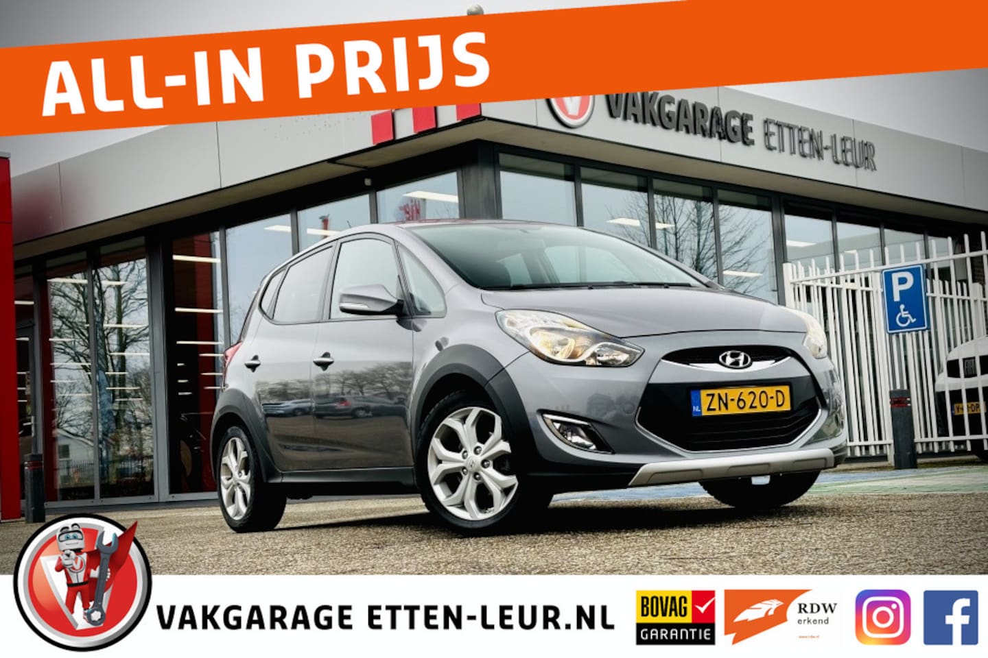 Hyundai ix20 - 1.4i Go! Cross | CAMERA | CLIMA | CRUISE | BLEUTOOTH - AutoWereld.nl