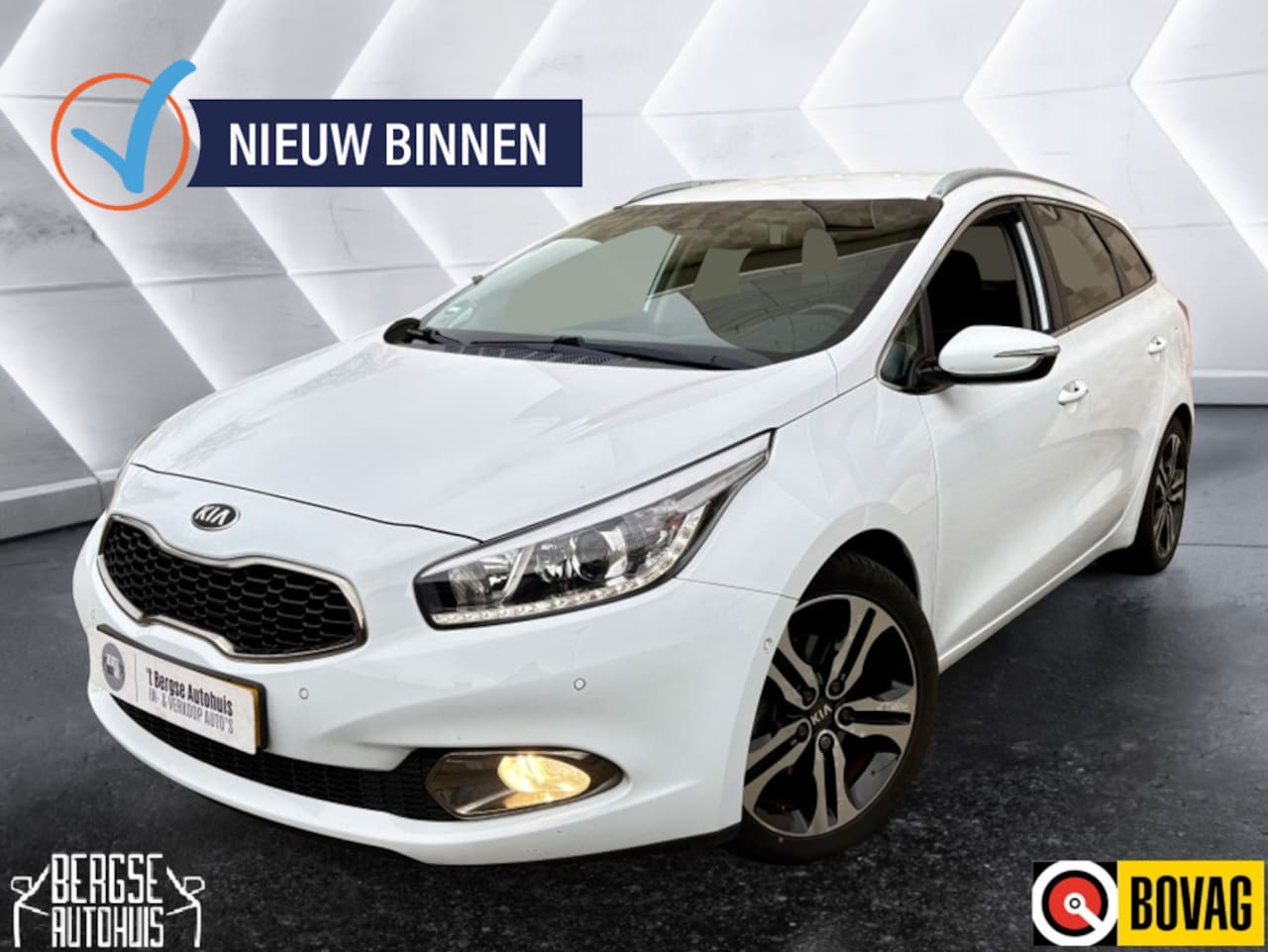 Kia Cee'd Sportswagon - 1.6 GDI Super Pack Cruise Navi Ecc Nap - AutoWereld.nl