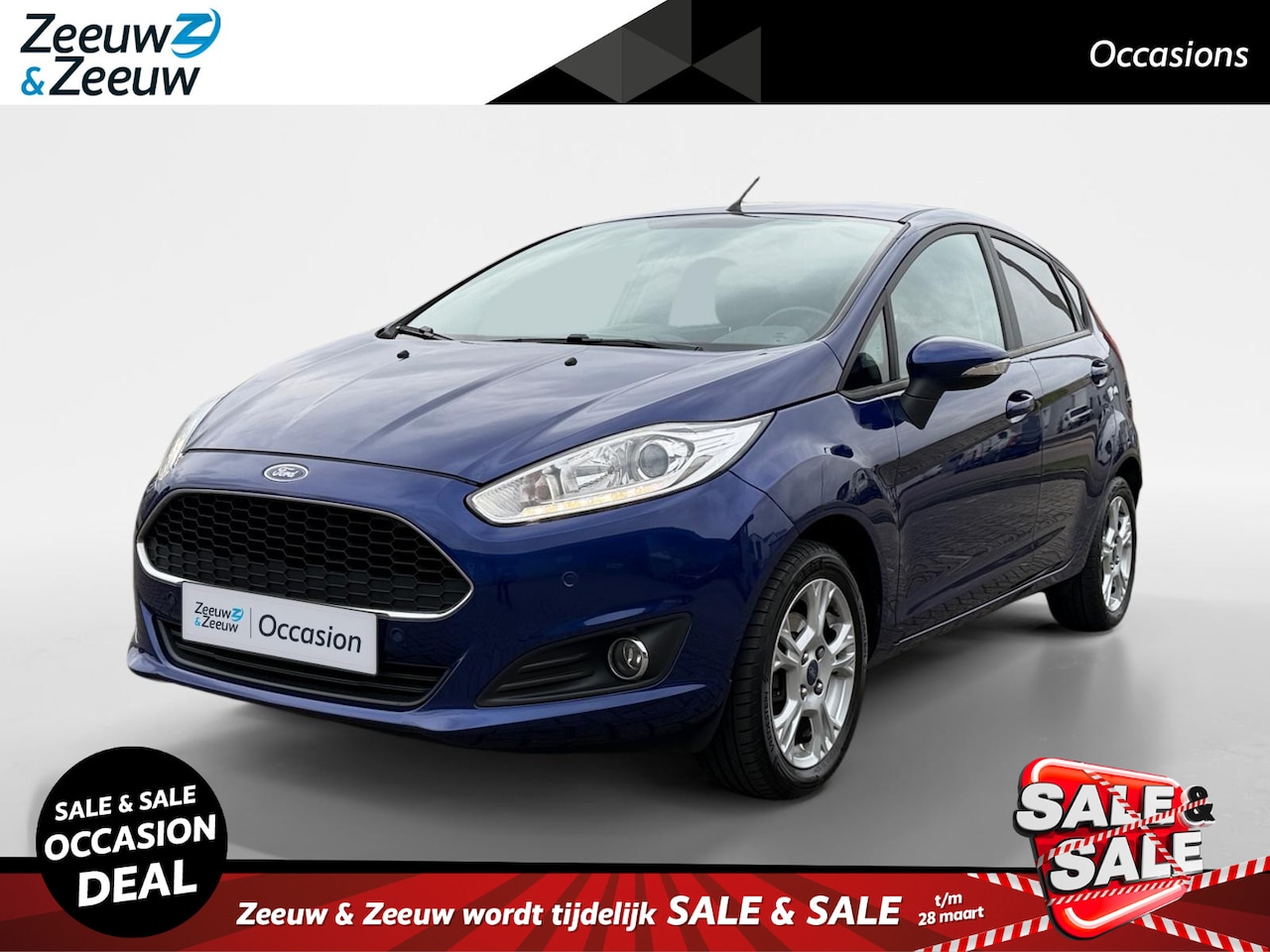 Ford Fiesta - 1.0 Style Ultimate | Navigatie | Airco | Parkeersensoren voor en achter | Elektrische rame - AutoWereld.nl