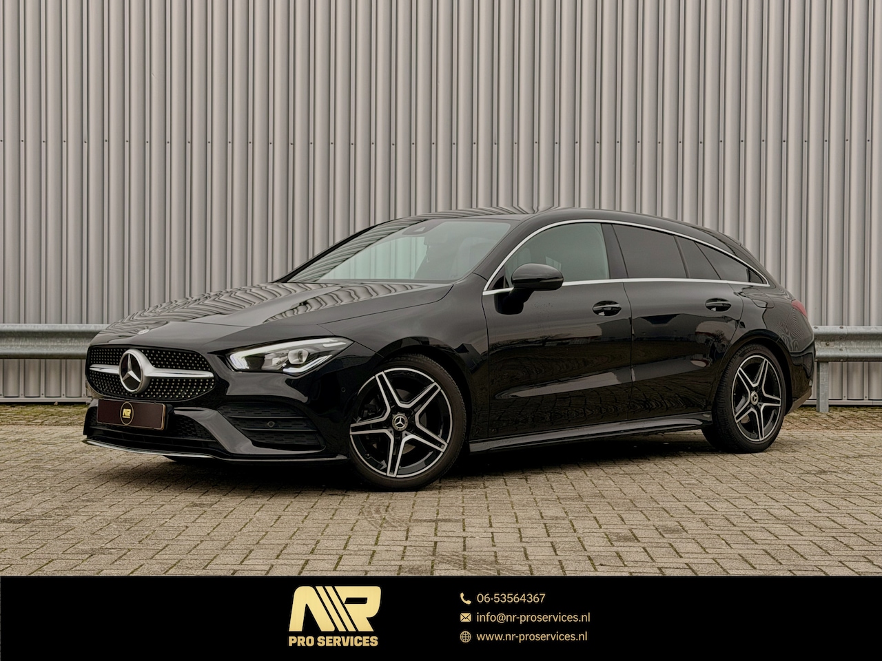 Mercedes-Benz CLA-klasse Shooting Brake - 180 Business Solution AMG NAVI | Camera | Stoelverwarming | 18" velgen - AutoWereld.nl