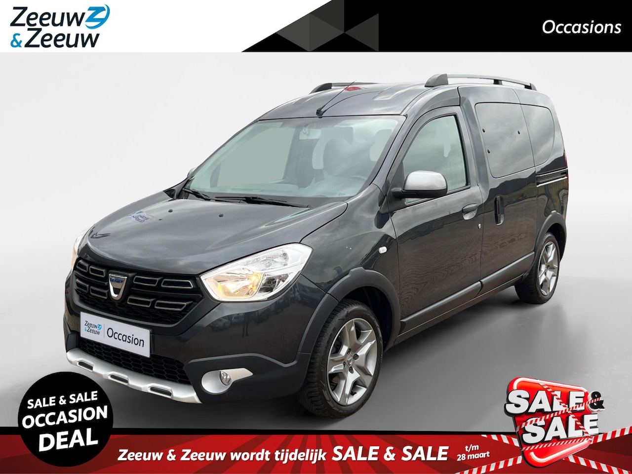 Dacia Dokker - 1.6 SCe *Navi+Camera*Cruise Control*Airco*Zeer nette auto! - AutoWereld.nl