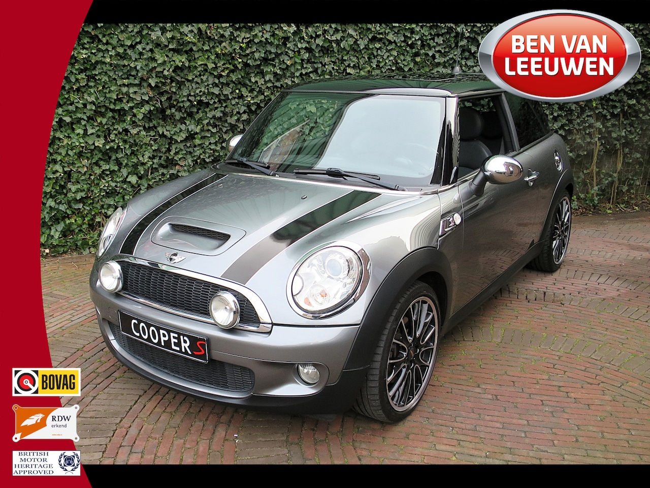 MINI Cooper S - 1.6 Chili R56 automaat NL-auto, Pano.dak, Leer, Xenon en 18" - AutoWereld.nl