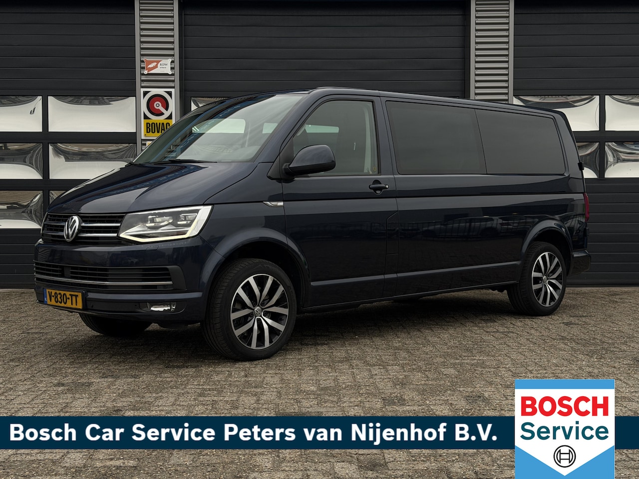 Volkswagen Transporter - 2.0 TDI L2H1 DC Highline CLIMA NAVI DUBBELE CABINE 2X ACHTERDEUR AUTOMAAT 204PK - AutoWereld.nl