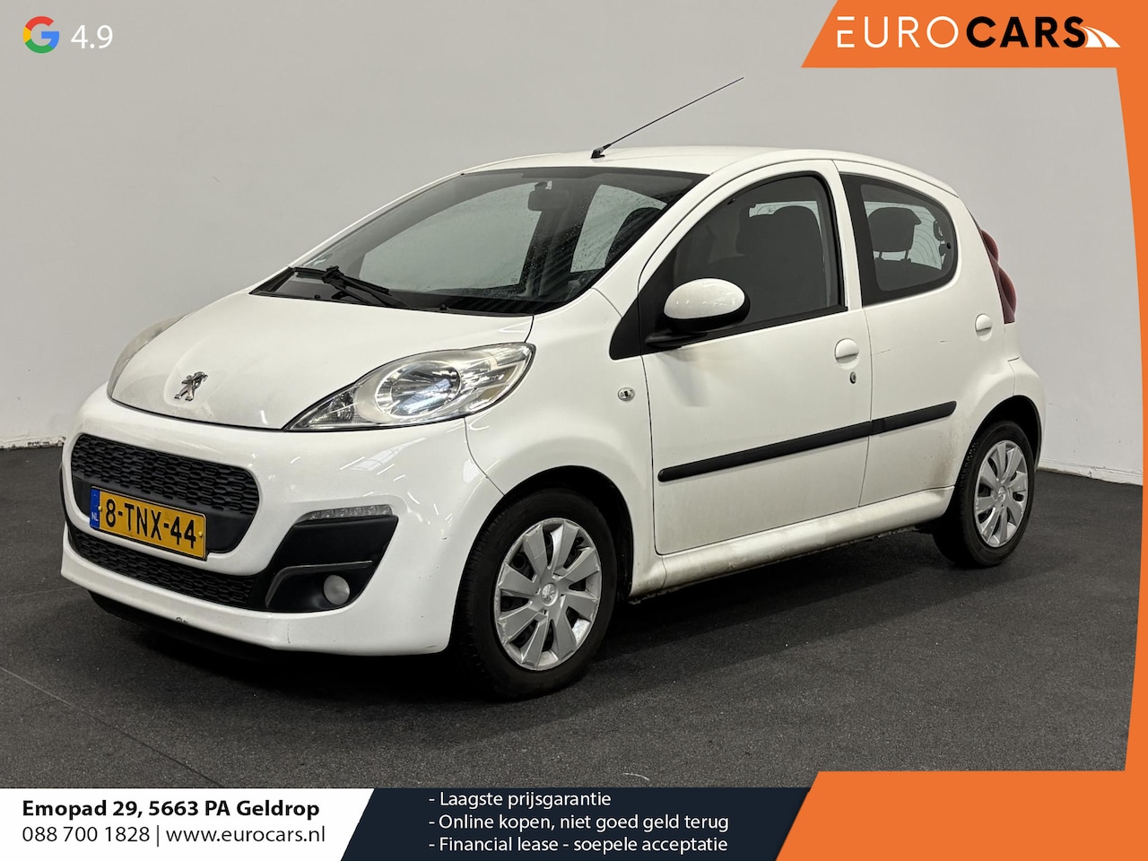 Peugeot 107 - 1.0 Active Airco Elektrische ramen - AutoWereld.nl