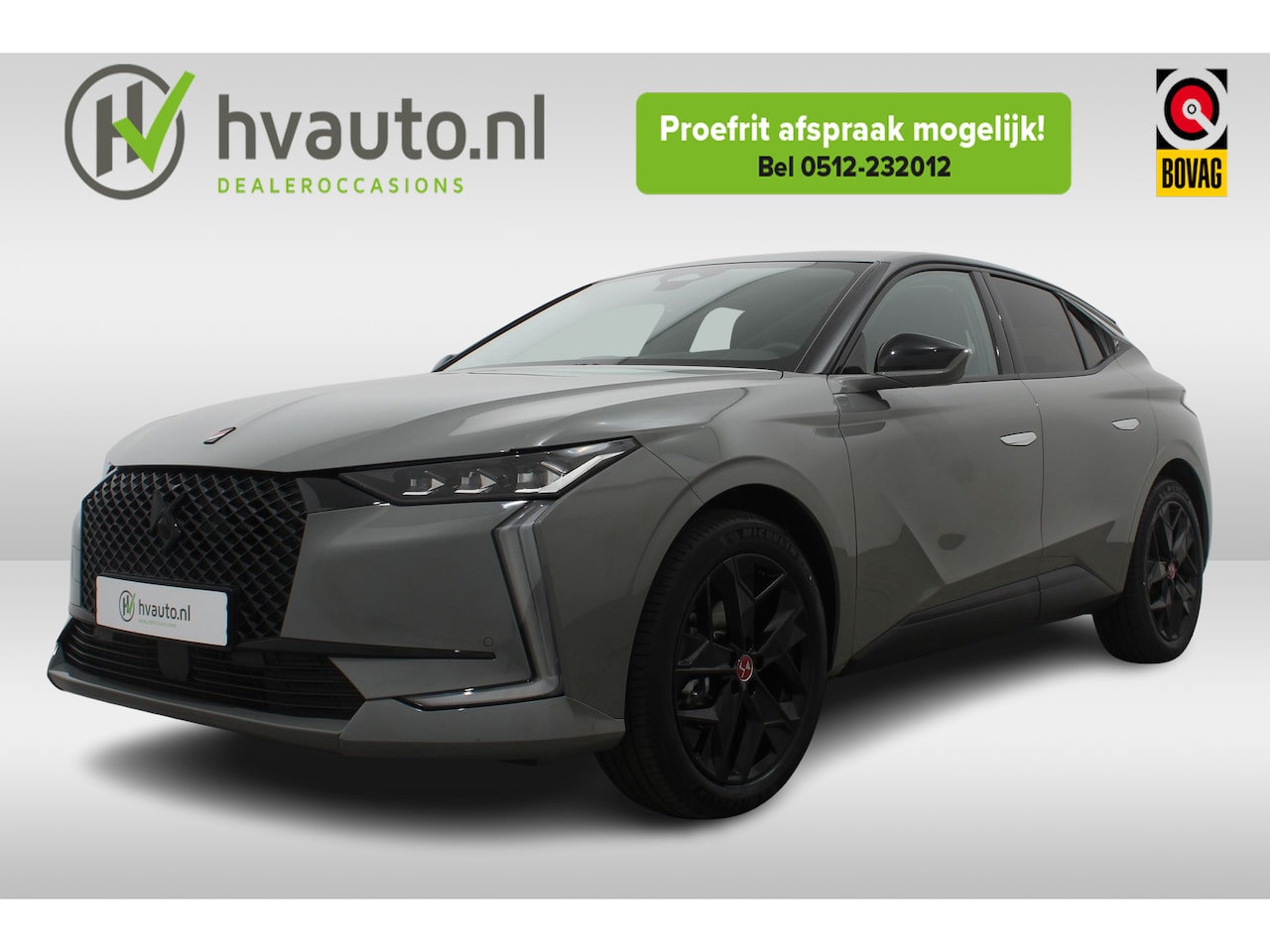 DS 4 - 1.2 PURETECH 130PK PERFORMANCE LINE PLUS EAT8 | El. achterklep | Camera | Trekhaak - AutoWereld.nl