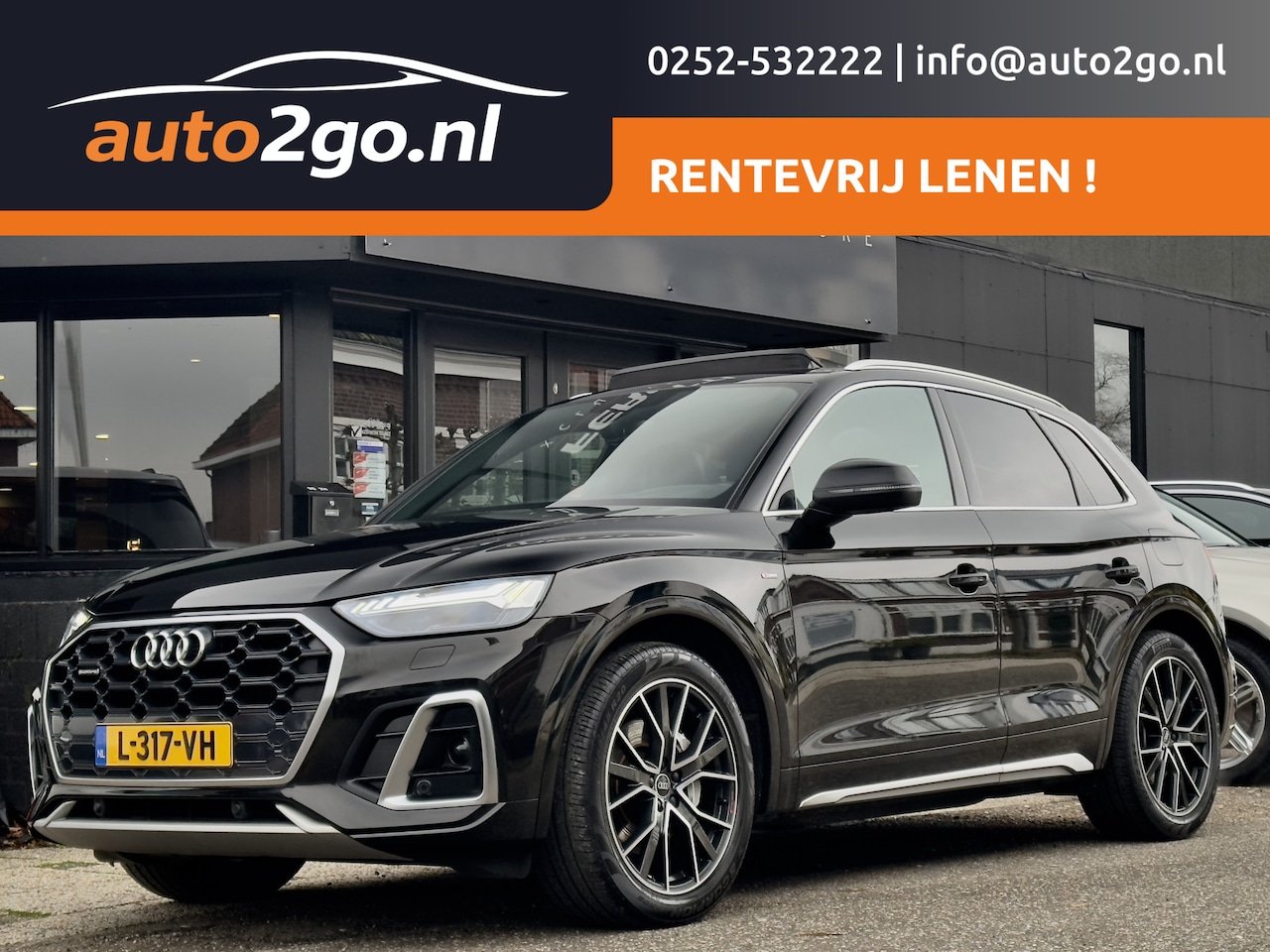 Audi Q5 - 50 TFSI e AUT7 S-LINE 266PK PANODAK LEDER NAVI CAMERA ACC DIGI-DASH CARPLAY LED 20''LMV PD - AutoWereld.nl