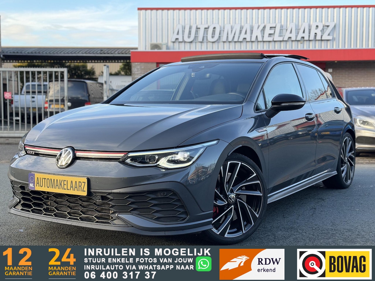 Volkswagen Golf - 2.0 TSI GTI Clubsport PANO CAM | DOLPHIN GREY - AutoWereld.nl