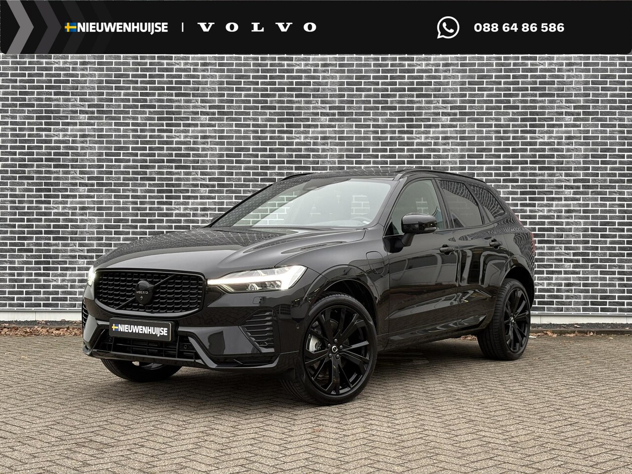 Volvo XC60 - Plug-in Hybrid T6 AWD Ultra Black Edition | Long Range | Luchtvering | Trekhaak | Head-up - AutoWereld.nl