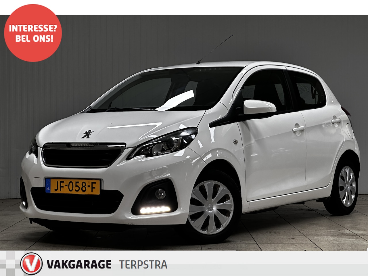 Peugeot 108 - 1.0 e-VTi Active/ LED Dagrijverl./ Airco/ Bluetooth/ Multi.LEDER.Stuur/ Elek.Pakket/ Isofi - AutoWereld.nl