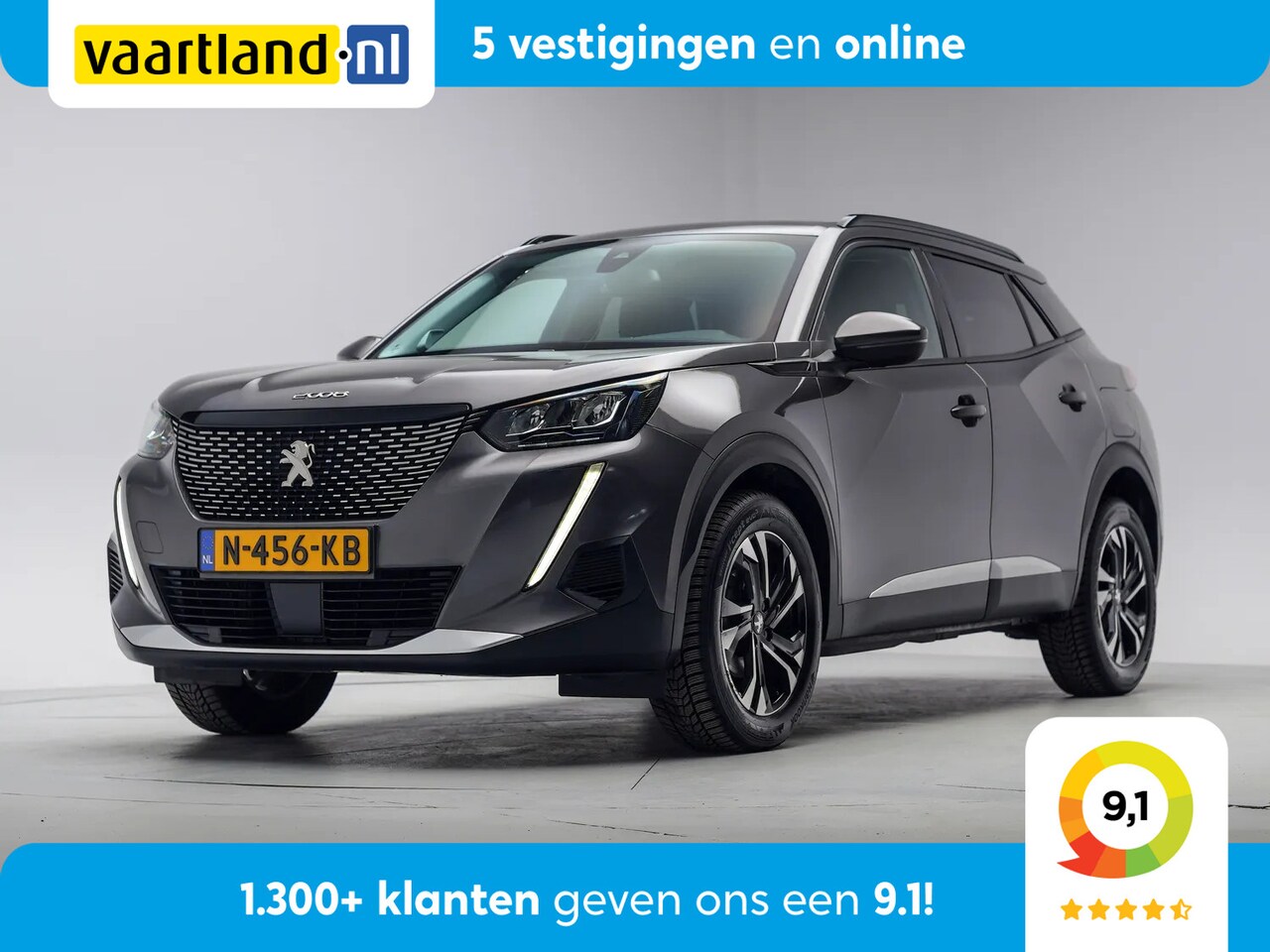 Peugeot 2008 - 1.2 PureTech Allure [ Navi Apple/Android Camera ] - AutoWereld.nl