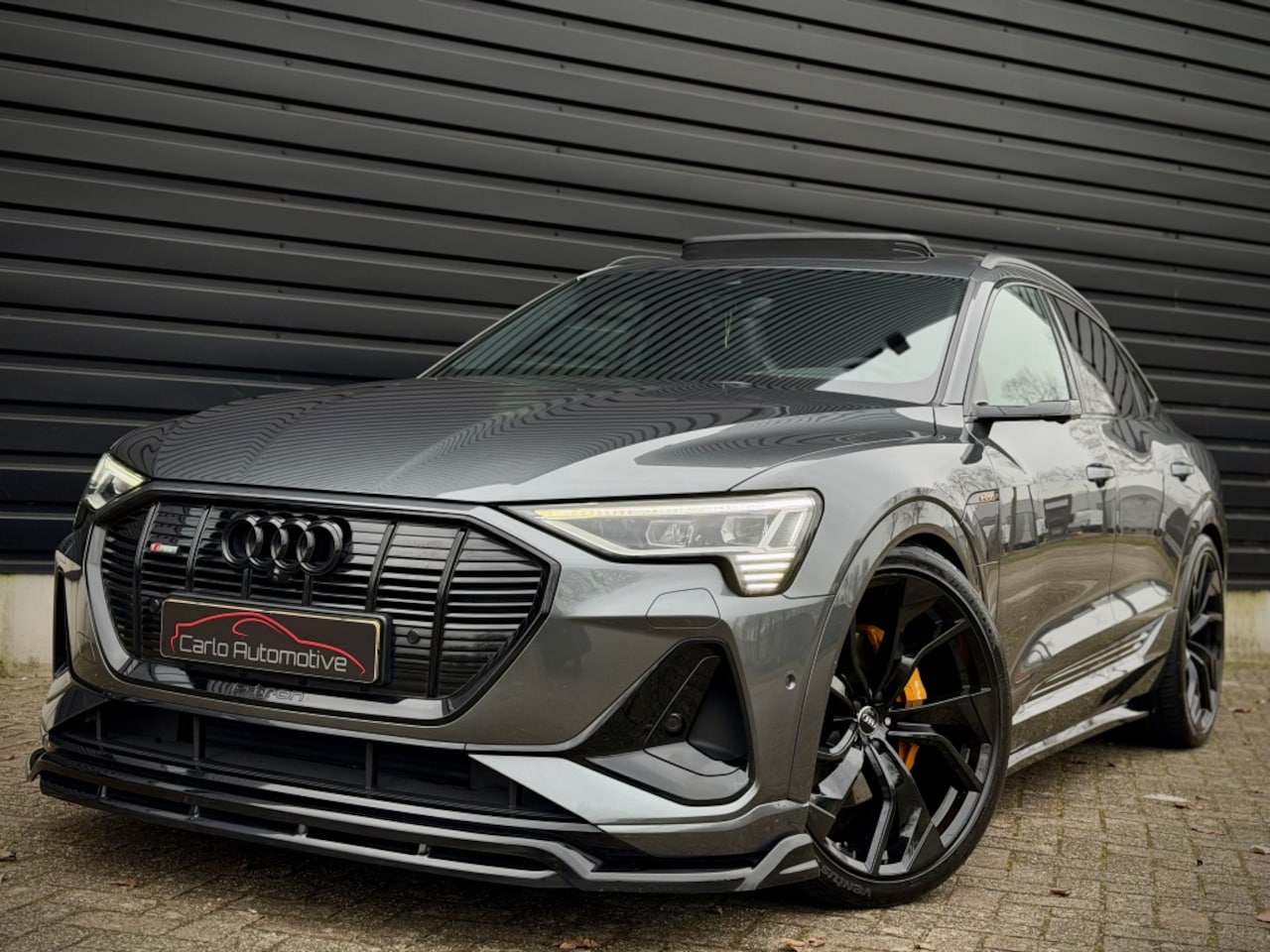 Audi e-tron Sportback - 55 quattro S-LINE RS PANO|HUD|RS STOEL|B&O|360 - AutoWereld.nl