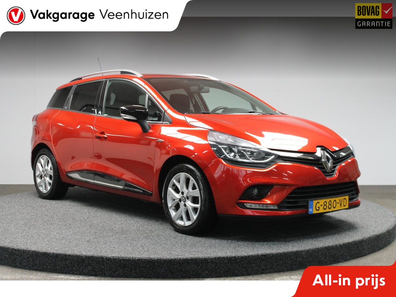 Renault Clio Estate - 0.9 TCe Limited|Rijklaar prijs|Lichtmetaal|Keyless|Sensoren| - AutoWereld.nl