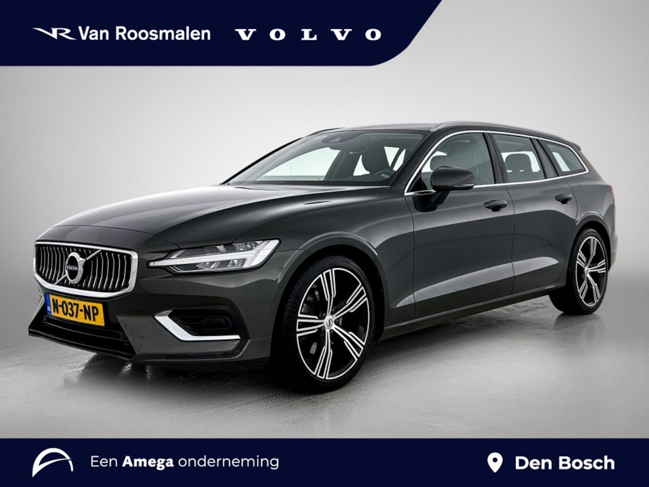 Volvo V60 - 2.0 B3 Inscription | Leder | Stoel + Stuur verwarming | Rijklaar - AutoWereld.nl