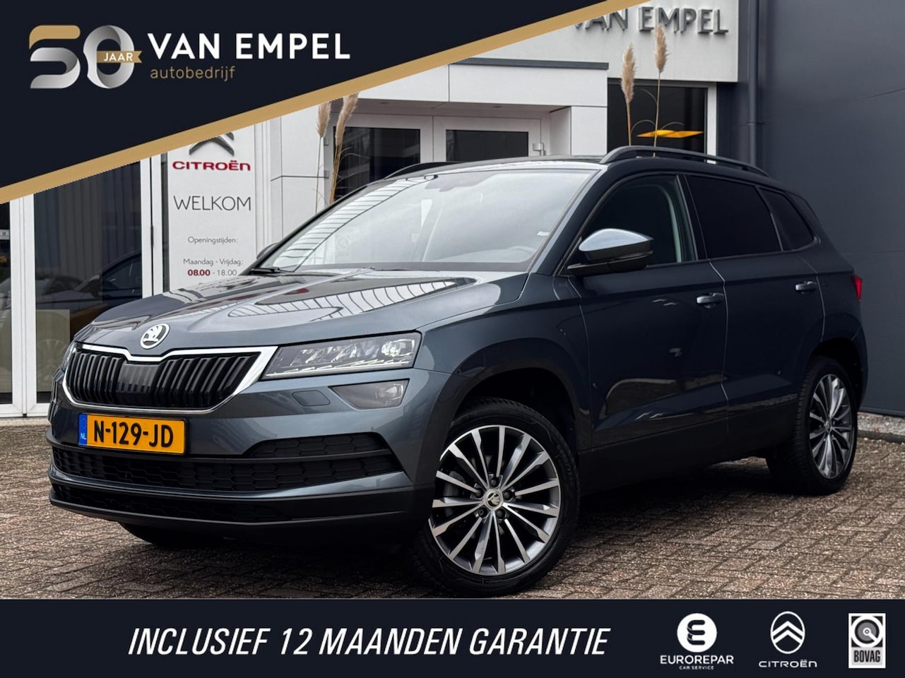 Skoda Karoq - 1.0 TSI Style | Navigatie | Climate Control | Parkeersensoren | 1e Eigenaar - AutoWereld.nl