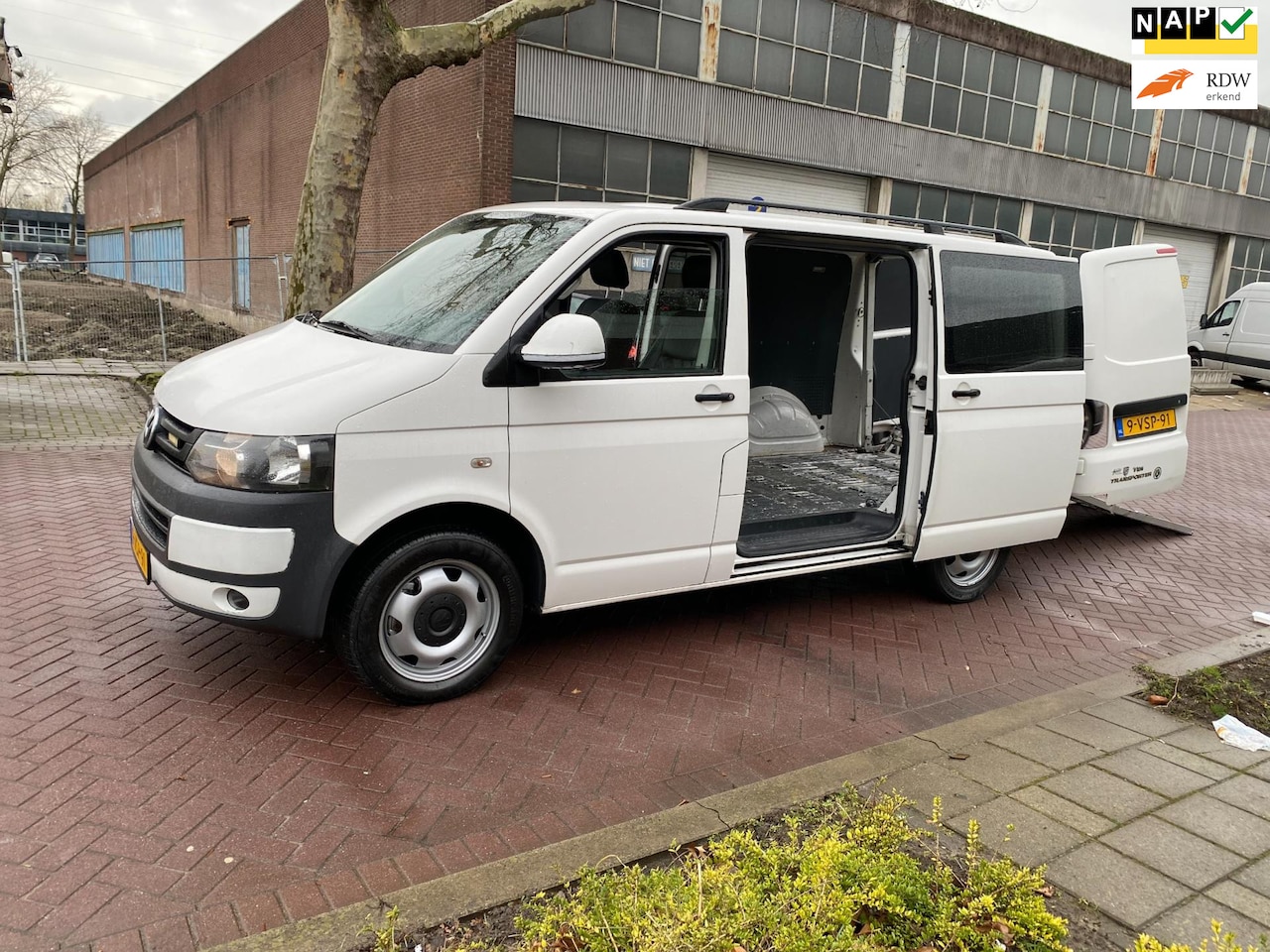 Volkswagen Transporter - 2.0 TDI * Airco * Navigatie * Cruise Control * Onderhoud t.w.v. €8000,- ! - AutoWereld.nl