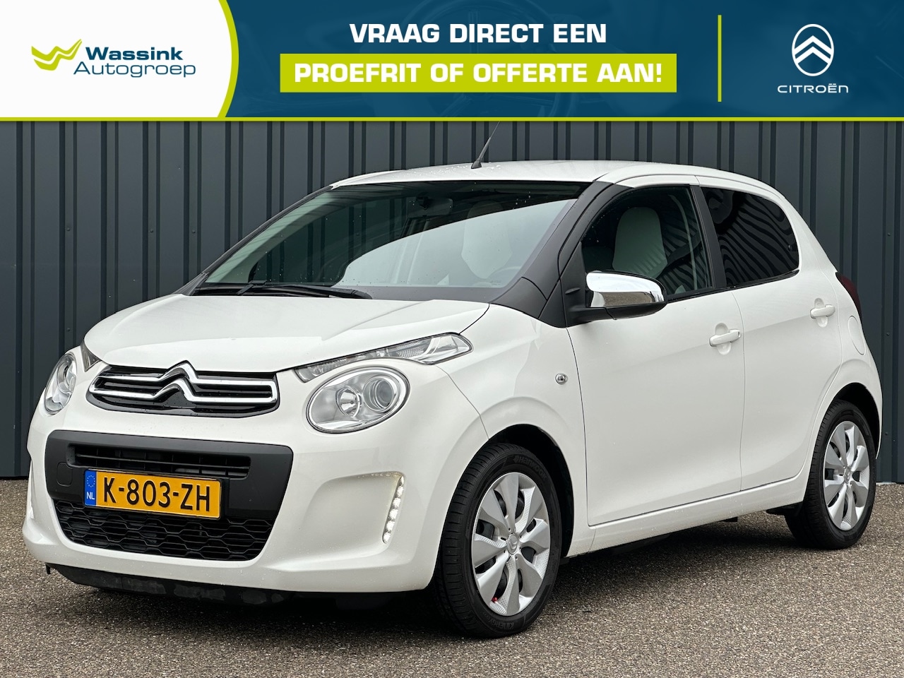 Citroën C1 - 1.0 VTi 5DRS Feel | WINTERSALE I Pack Comfort I Airco | Bluetooth | Multifunctioneel Stuur - AutoWereld.nl