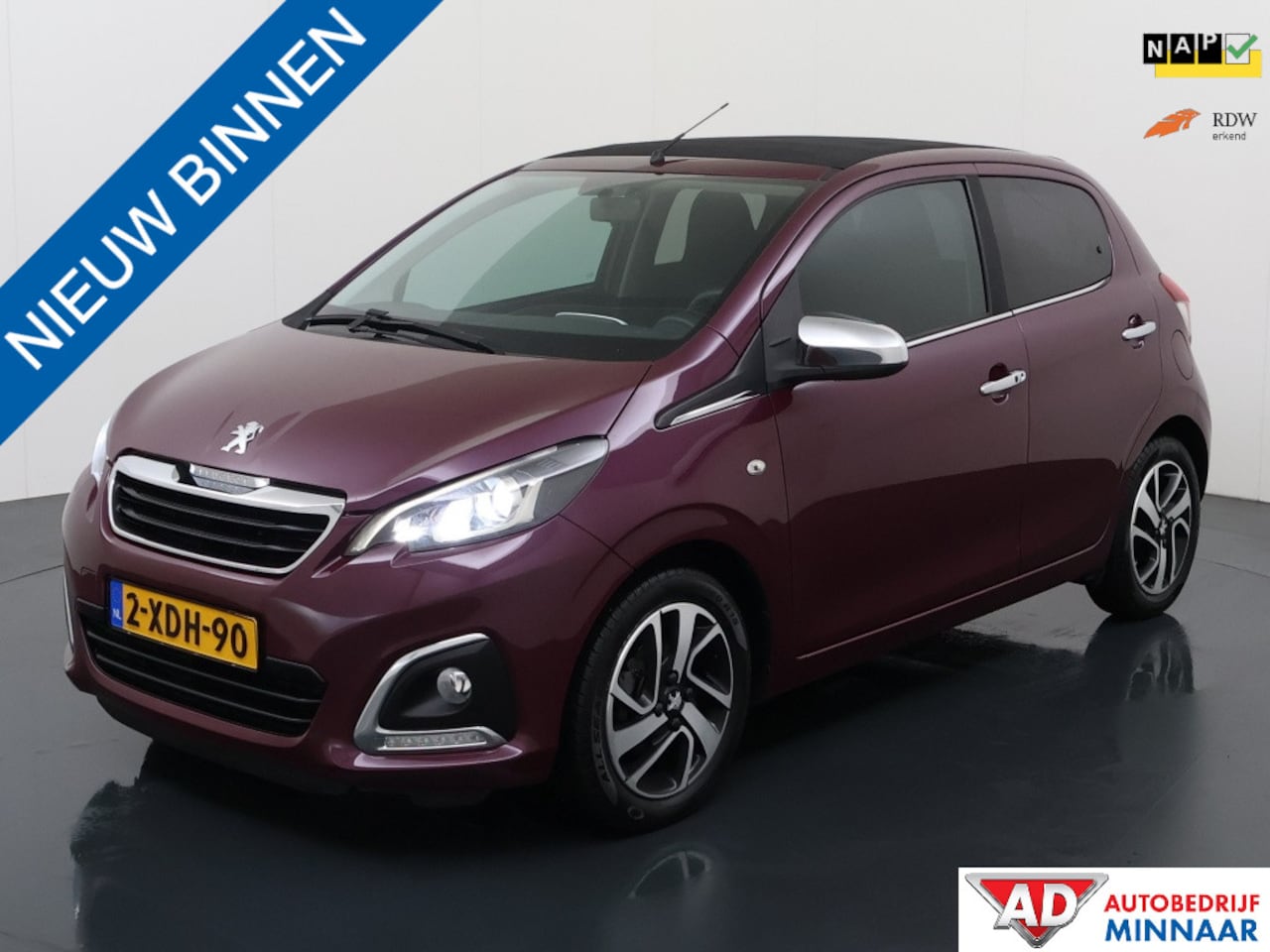 Peugeot 108 - 1.0 e-VTi Prem. Top - AutoWereld.nl