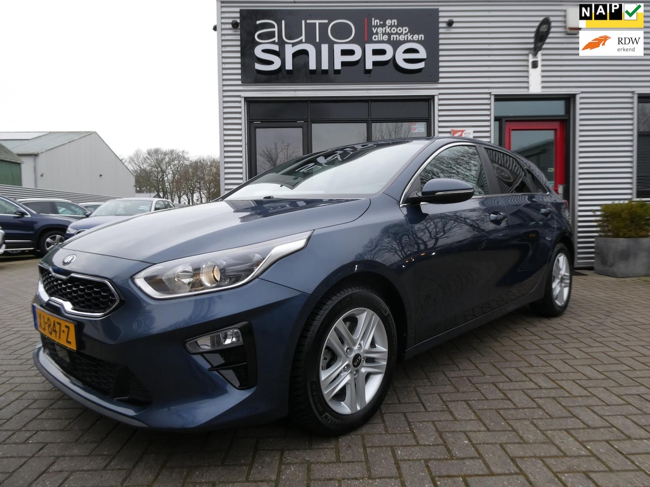 Kia Cee'd - Ceed 1.0 T-GDi DynamicPlusLine STOELVERWARMING-STUURVERWARMING-NAVIGATIE-CLIMA - AutoWereld.nl