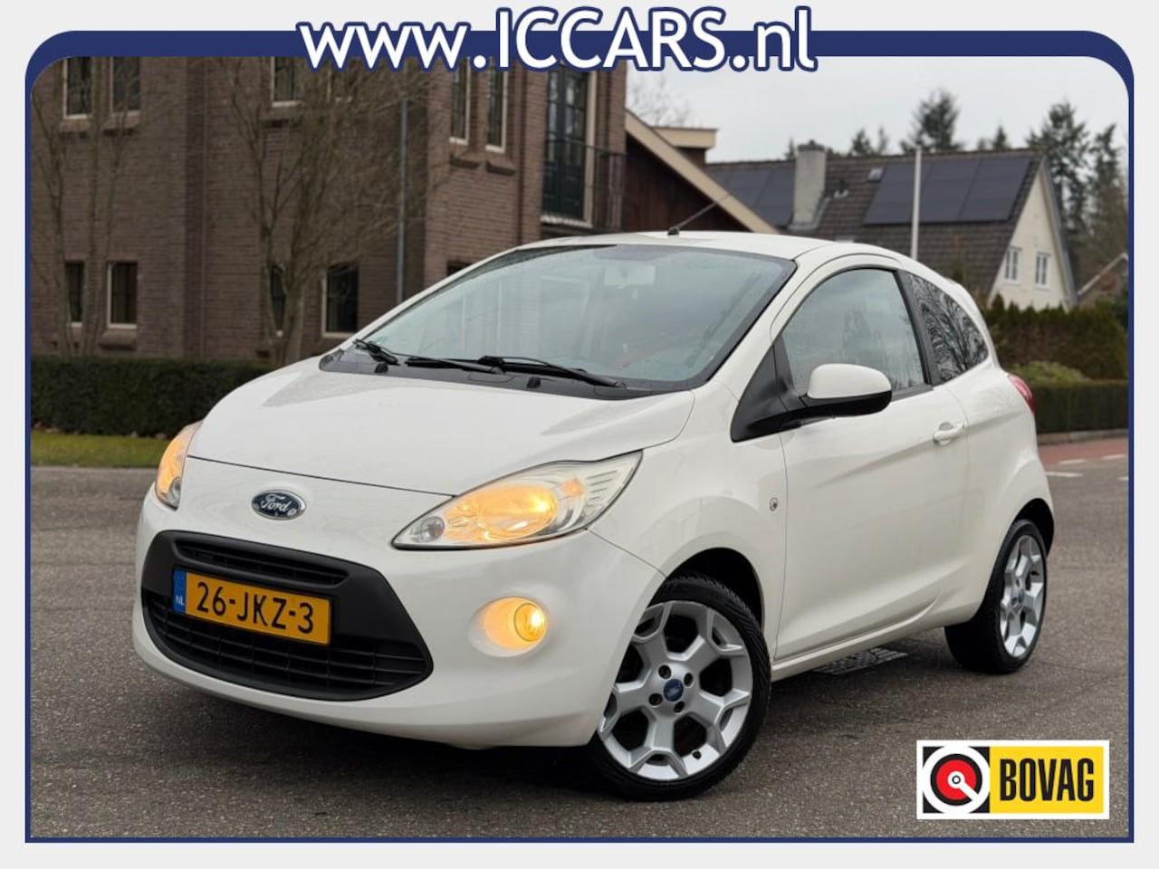 Ford Ka - 1.2 Titanium - Airco - Lm velgen - AUX USB !!! - AutoWereld.nl