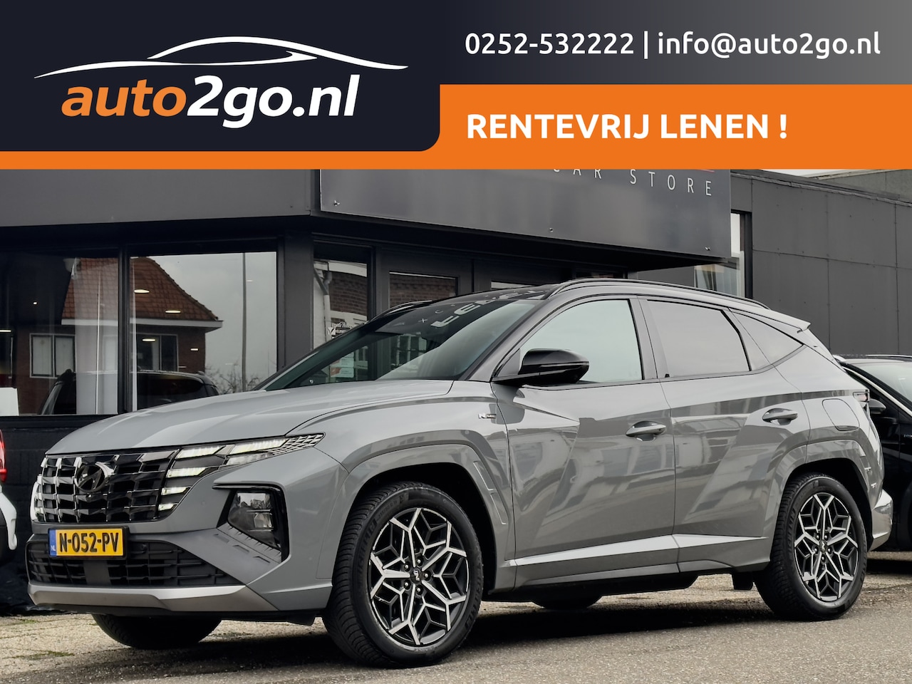 Hyundai Tucson - 1.6 T-GDI AUT6 PHEV N LINE 4WD LEDER NAVI CAMERA DIGI-DASH APPLE-CARPLAY LED LMV PDC - AutoWereld.nl