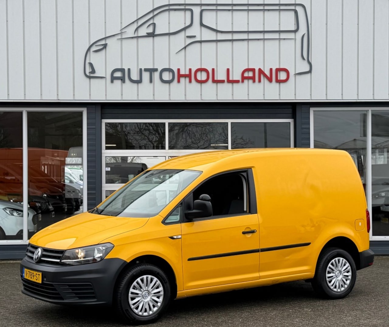 Volkswagen Caddy - 2.0 TDI 55KW 75PK EURO 6 AIRCO/ CRUISE CONTROL/ TREKHAAK/ 100% DEALERONDERHOUDEN - AutoWereld.nl
