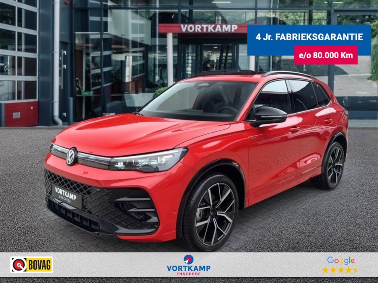 Volkswagen Tiguan - 1.5 eTSI R-LINE PANO-DAK/TREKHAAK/CAMERA/HUD/E-KLEP - AutoWereld.nl