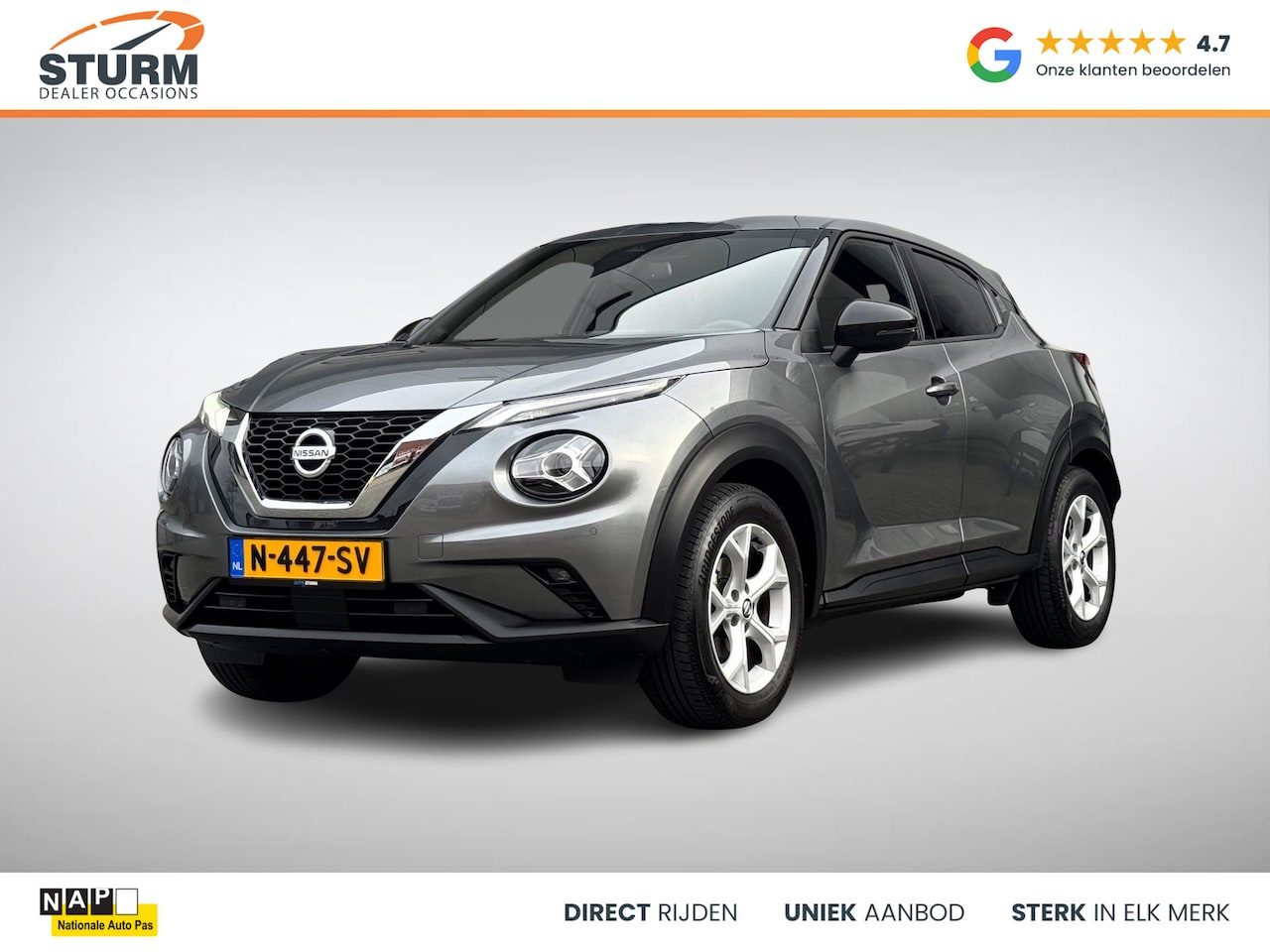 Nissan Juke - 1.0 DIG-T N-Connecta Automaat incl. Trekhaak! - AutoWereld.nl