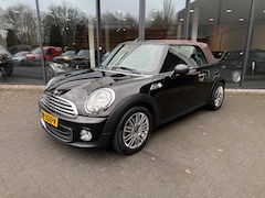 MINI Cabrio - 1.6 Highgate, Orig.NL, NAP, Leer, Clima, Stoelverw, Navi, PDC, Cruise