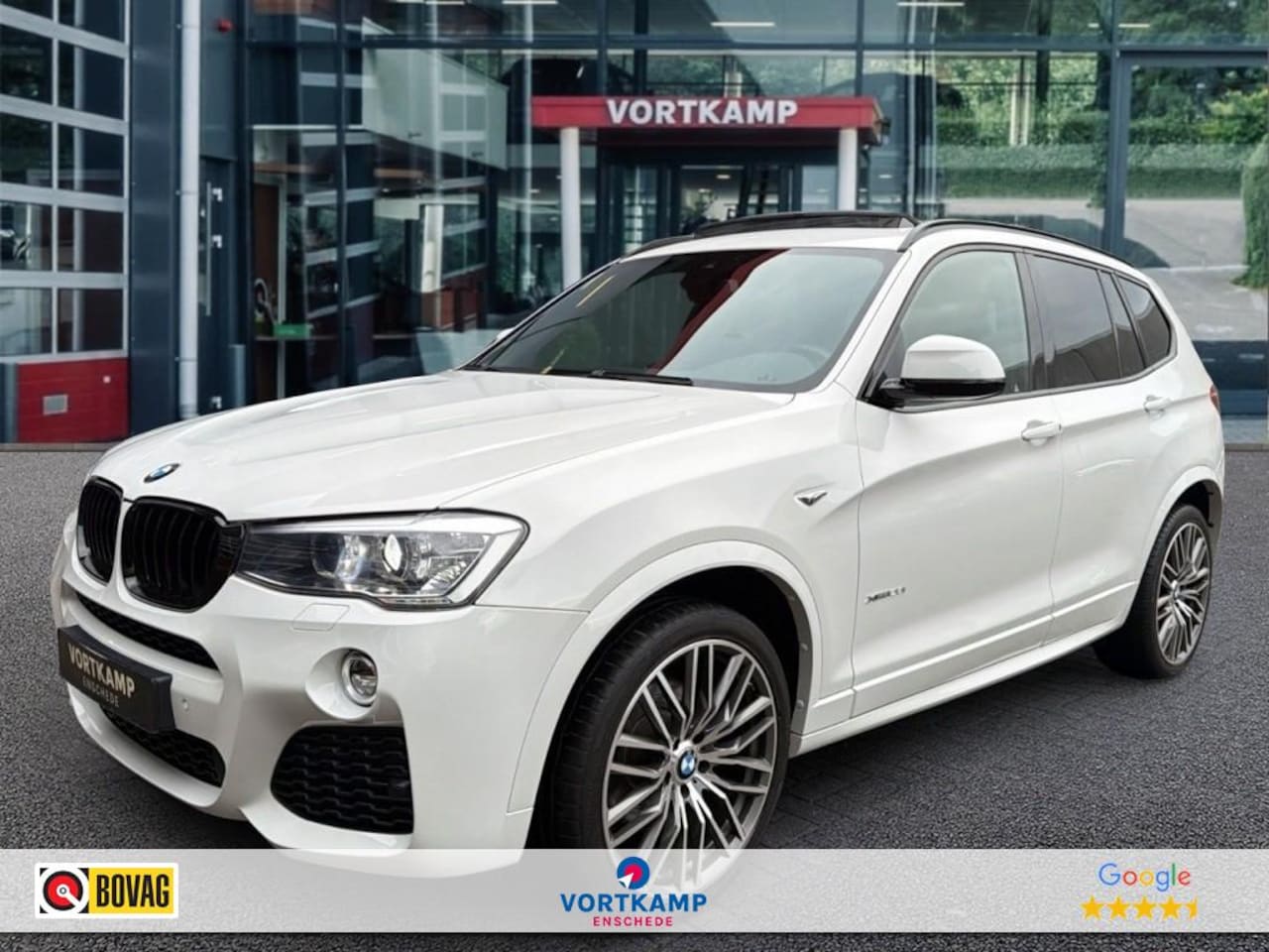 BMW X3 - XDRIVE 28i M SPORT PANO-DAK/CAMERA/TREKHAAK/NAVI/CRUISE/STOELVE - AutoWereld.nl