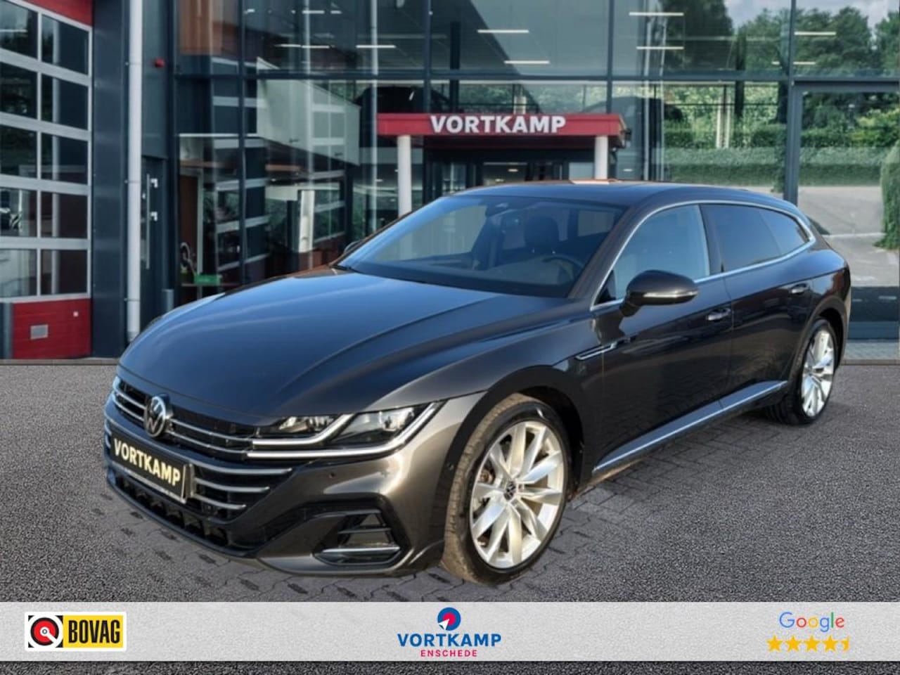 Volkswagen Arteon Shooting Brake - 1.4 TSI DSG EHYBRID R-LINE PANODAK/360CAM/ACC/ELEKKLEP/STOEL+STUURVERW - AutoWereld.nl