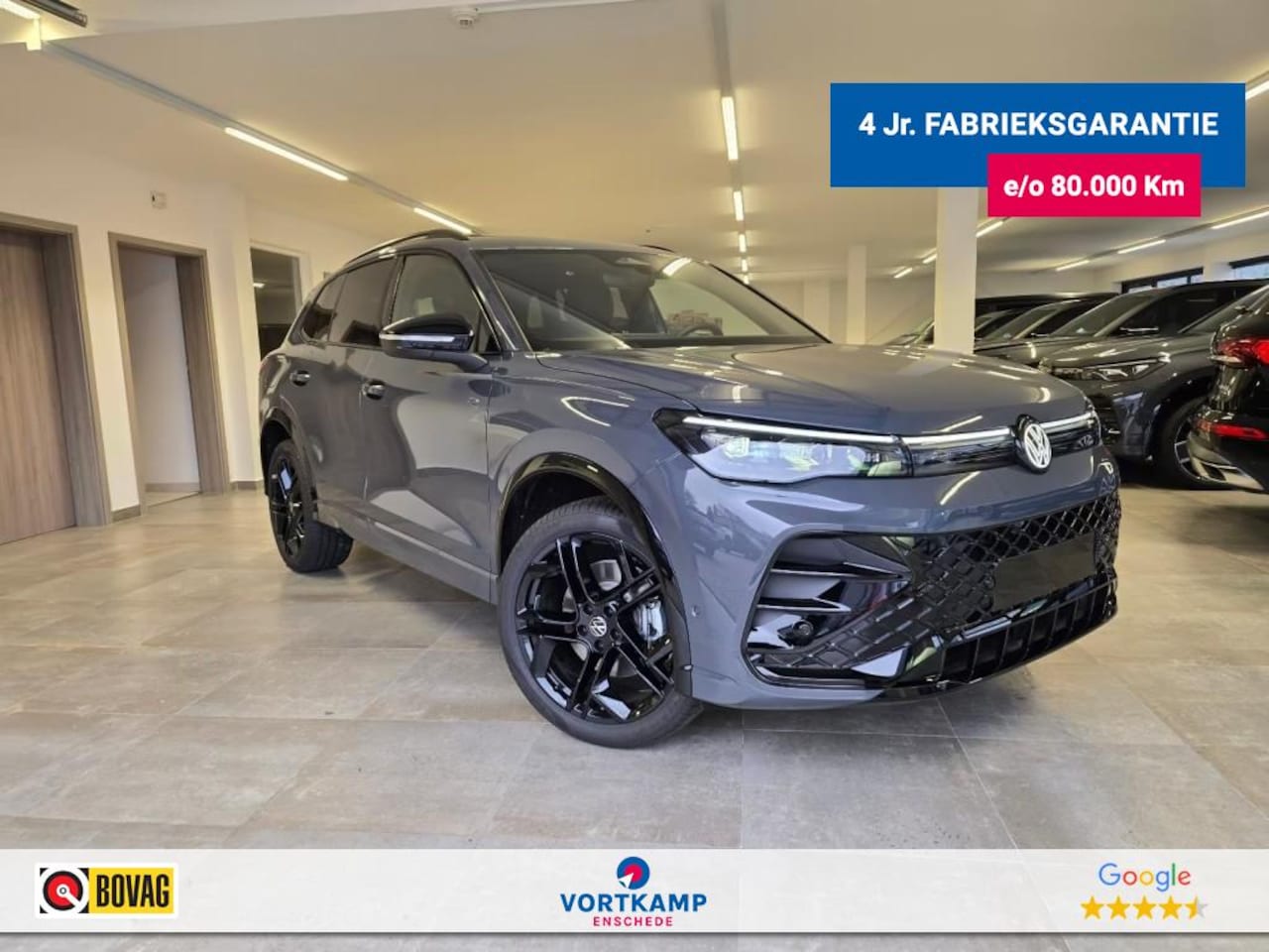 Volkswagen Tiguan - 1.5 TSI e-HYBRID 272 PK R-LINE PANO-DAK/CAMERA/TREKHAAK/HenK/HUD/LEDER/MEMORY - AutoWereld.nl