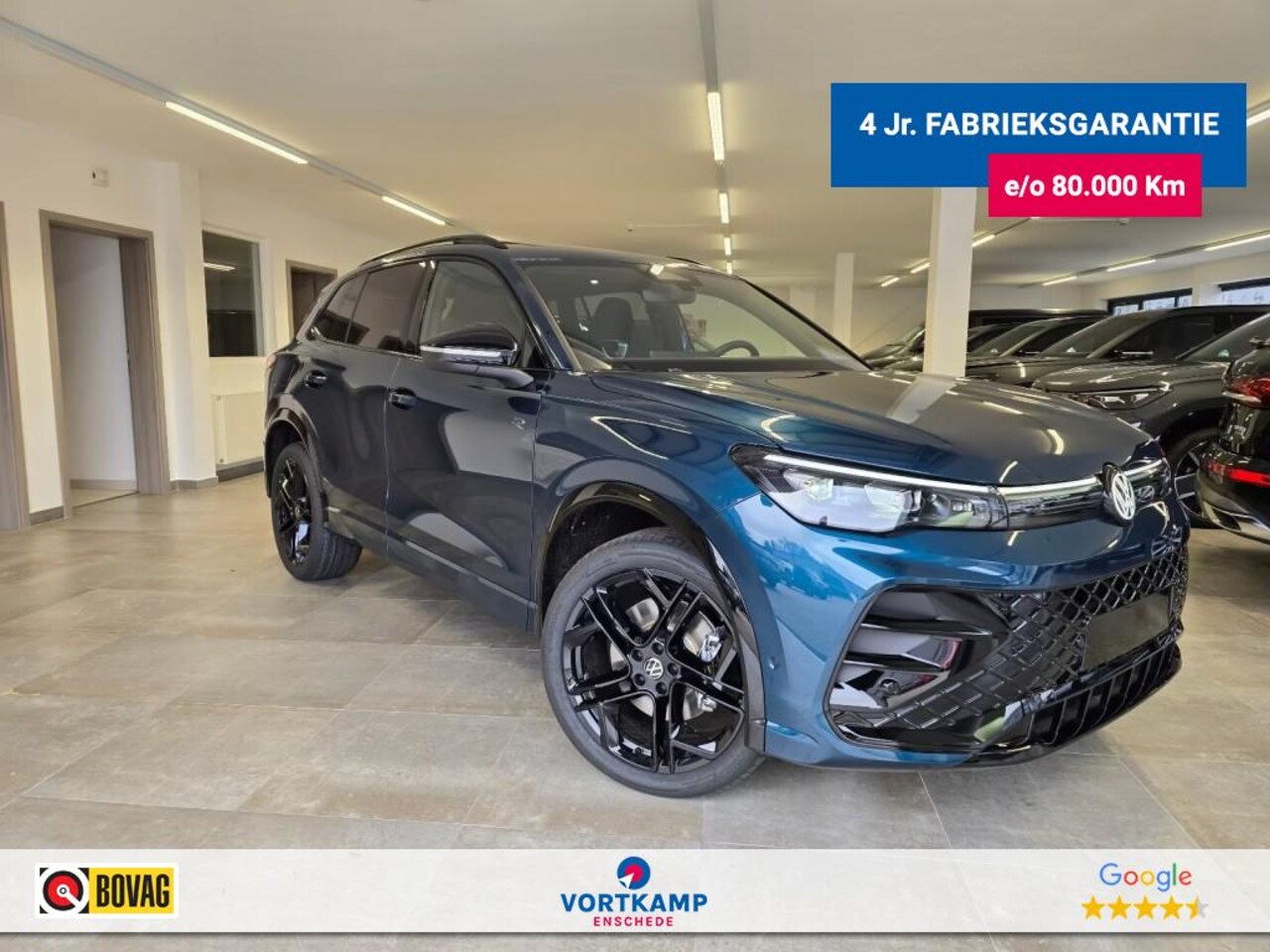 Volkswagen Tiguan - 1.5 TSI e-HYBRID 272 PK R-LINE PANO-DAK/TREKHAAK/HUD/E-KLEP - AutoWereld.nl