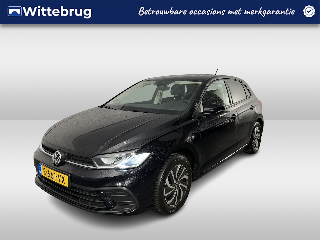 Volkswagen Polo - 1.0 TSI Life / PARK.SENSOREN V+A/ APP-CONNECT/ ACC/ DIGITAL DASH/ AIRCO/ NAVI/ DAB/ LANE-A - AutoWereld.nl