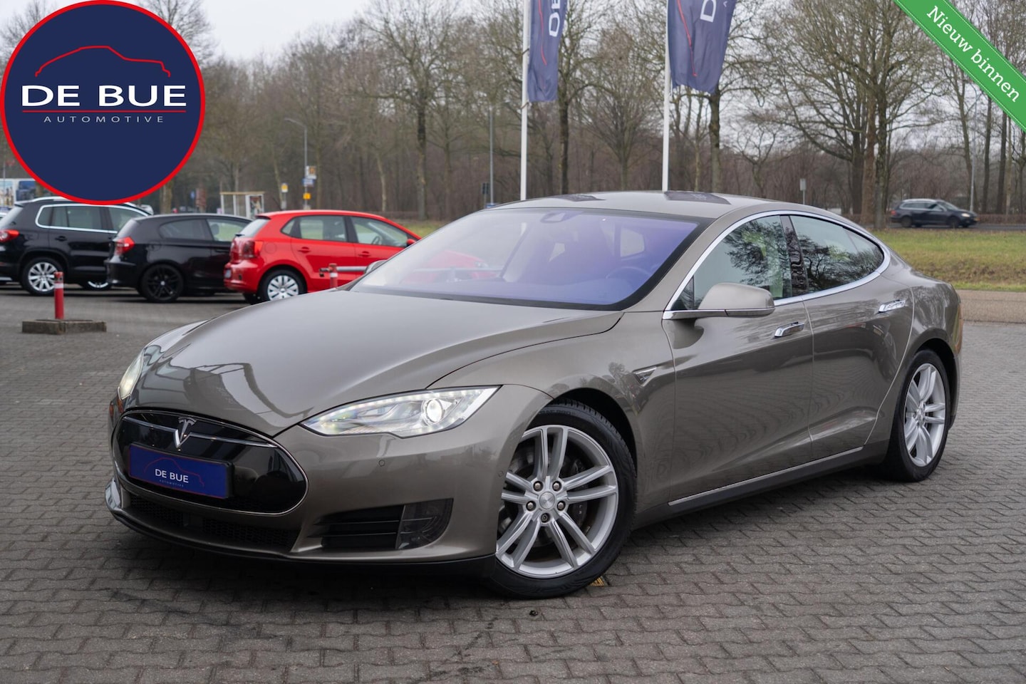 Tesla Model S - 70D|Org.NL|Free Supercharge|Free Premium Connectivity Pack|Nieuw Accupakket|Titanium Metal - AutoWereld.nl