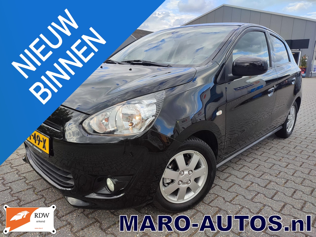 Mitsubishi Space Star - 1.2 Intense+ | Boekjes | 81 pk | 66dkm! AIRCO | Stoelverw. | LM wielen | Privacyglass | Ze - AutoWereld.nl