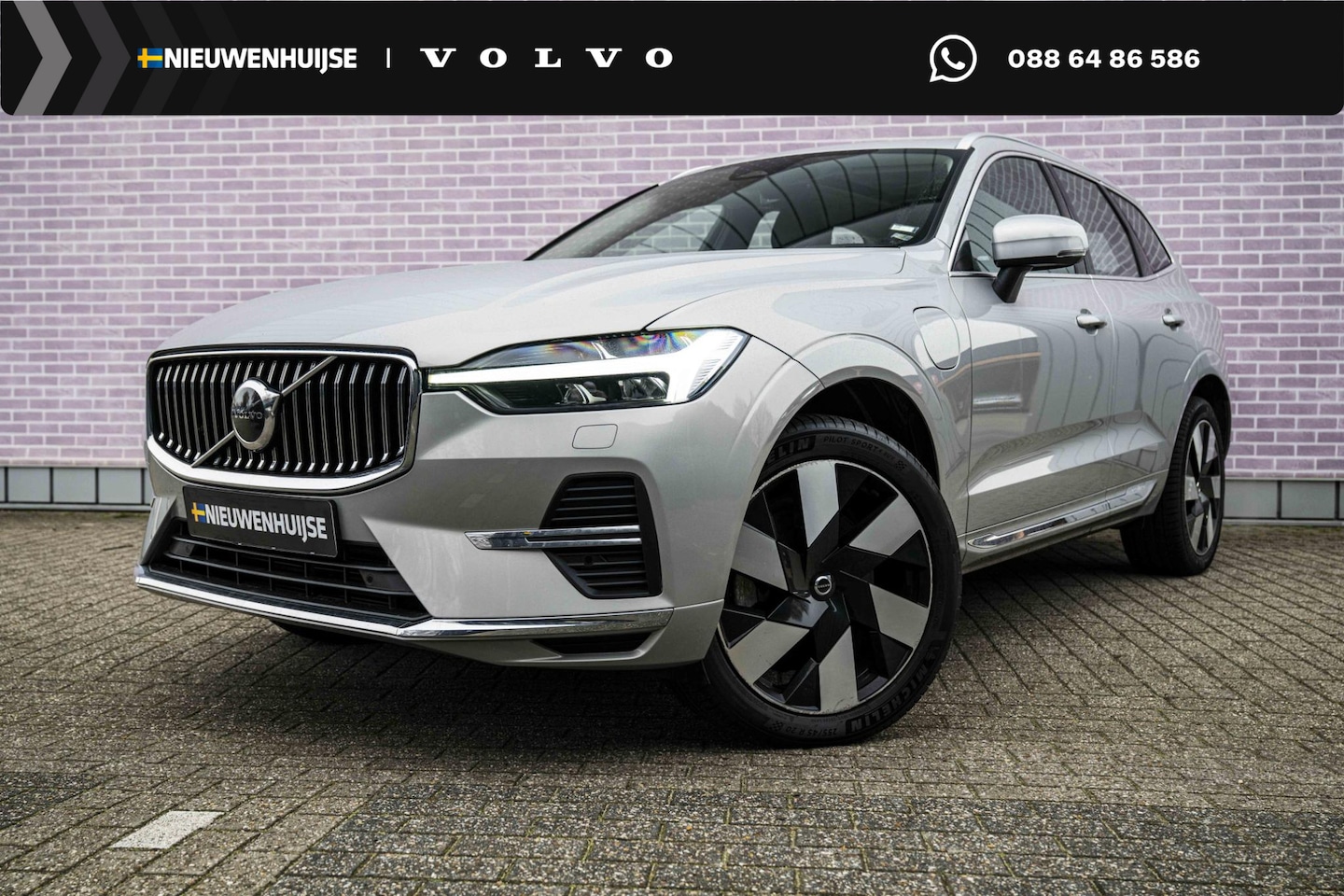 Volvo XC60 - Plug-in Hybrid T6 AWD Ultimate Bright | Long Range | Panoramadak | Head-up display | 360 c - AutoWereld.nl