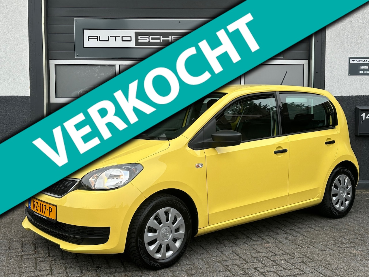 Skoda Citigo - 1.0 Greentech Active I ELEK. PAKKET I 4-deurs I NL auto - AutoWereld.nl