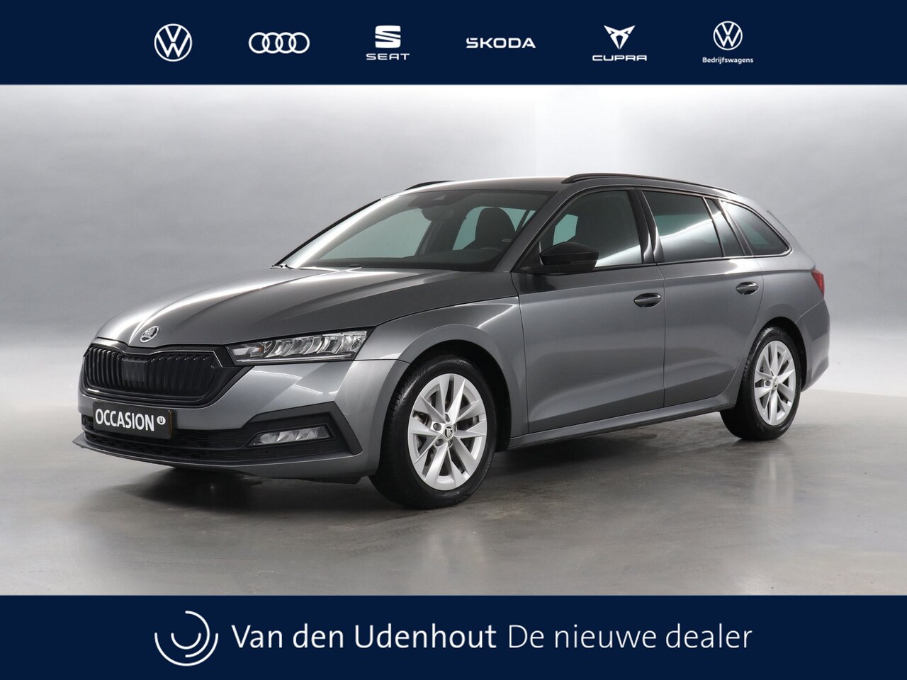 Skoda Octavia Combi - 1.0 e-TSI 110pk Business Edition DSG / Navigatie / Cruise Control / Parkeersensoren - AutoWereld.nl