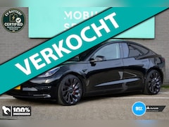Tesla Model 3 - Performance AWD 75 kWh SOH91% Pano AutoPilot LED ACCU- CHECK