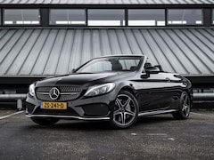 Mercedes-Benz C-klasse Cabrio - C43 AMG 367PK Speedshift 4MATIC Burmester Airscarf Sportuitlaat Memory LED
