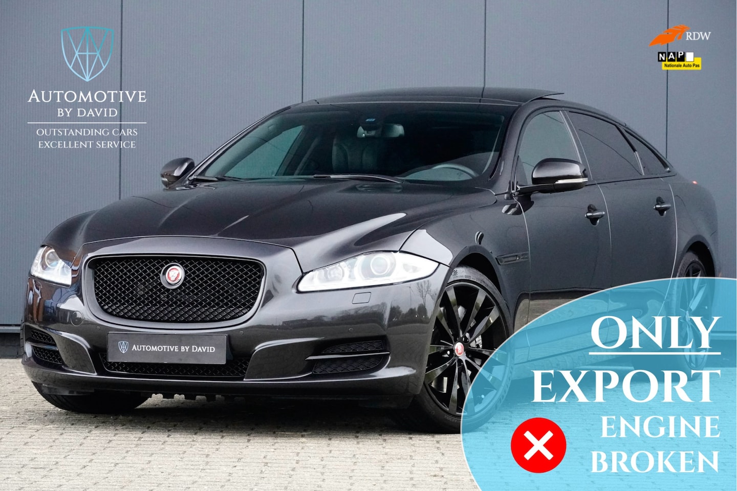 Jaguar XJ - XJL 3.0 V6D 275 pk SUPERSPORT LWB / *MOTOR DEFECT / *EXPORTPRICE 11.500 EX BPM / *B2B / *H - AutoWereld.nl