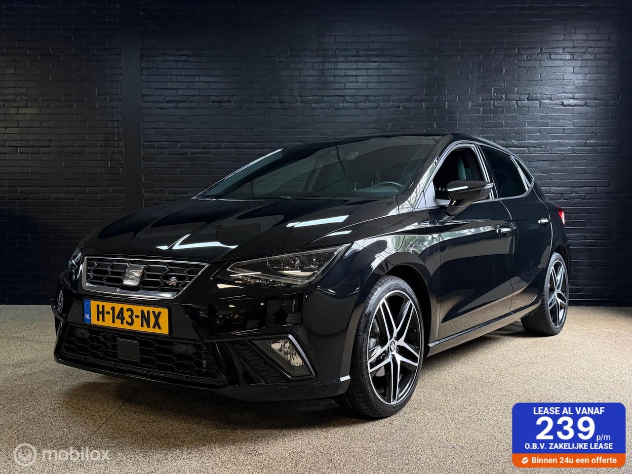 SEAT Ibiza - 1.0 TSI FR Business Intense LED APPLE CARPLAY PDC - AutoWereld.nl