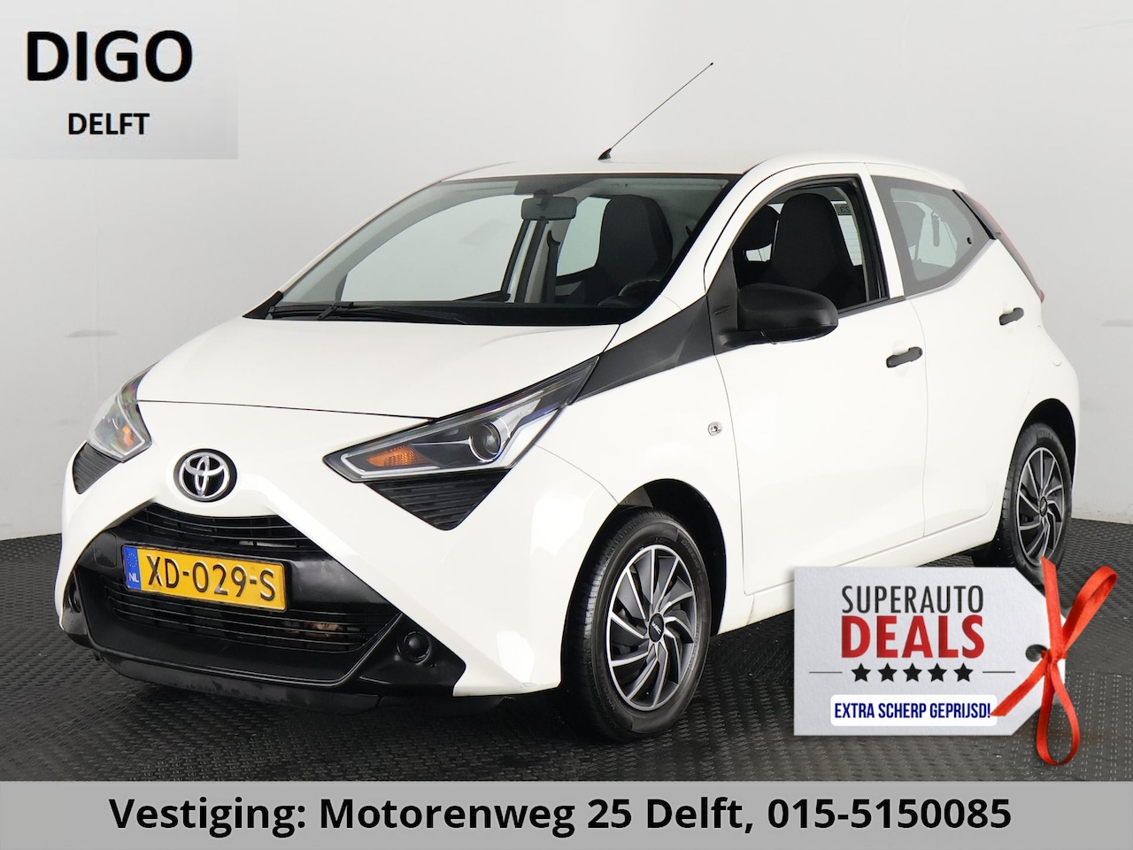 Toyota Aygo - 1.0 X-FUN DESIGN 1e EIG. GARANTIE TOT 2029 BIJNA 2019. AIRCO .COMFORT PACK - AutoWereld.nl