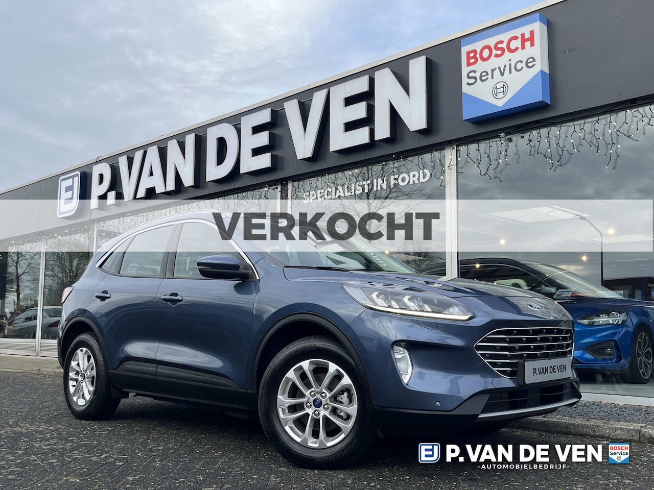 Ford Kuga - 2.5 PHEV Titanium 225pk/165kW e-CVT Automaat | Koplampsproeiers | Winter Pack | - AutoWereld.nl